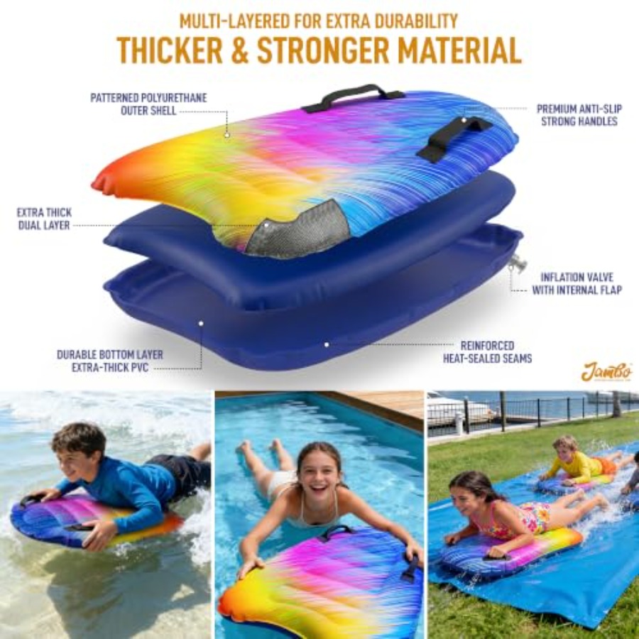 4 Paket Papan Selancar Tiup de - Bodyboard Boogie Board ulasan dan harga